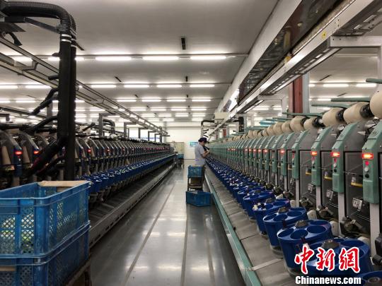 圖為偶爾有工人在進行簡單的操作?！O權 攝